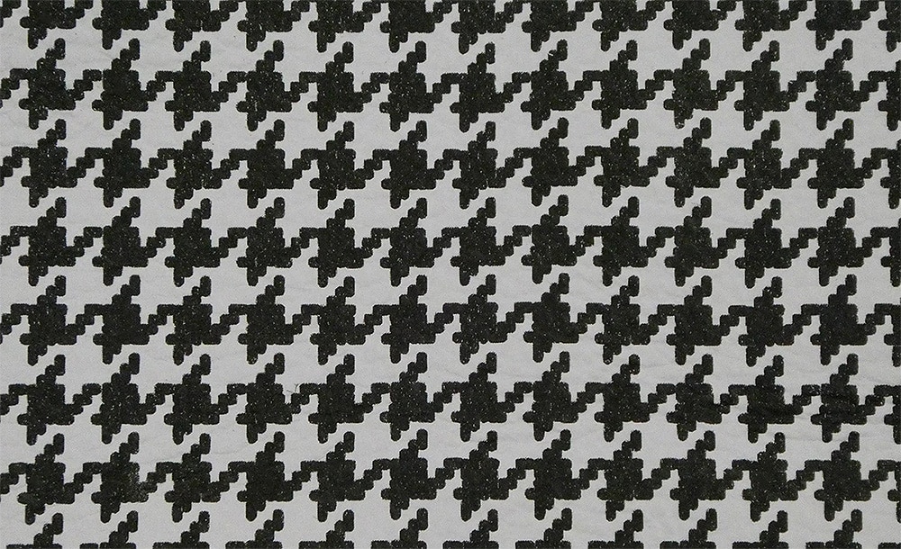 Houndstooth pattern Houndstooth is a distinct pattern characterized by broken or abstract four-pointed shapes by Nazmiyal Antique Rugs