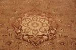 Medallion of A Truly Remarkable Rare And Beautiful Soft Color Wool and Cotton Pile Fine Weave Antique Persian Tabriz Rug 72428 by Nazmiyal Antique Rugs