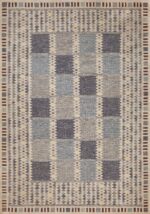 Modern Flatweave Swedish Mid-Century Modern Design Room Size Kilim Rug 72797 by Nazmiyal Antique Rugs