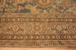 Side of Beautifully Decorative Large Size Light Blue Background Tribal Antique Persian Malayer Rug 49530 by Nazmiyal Antique Rugs