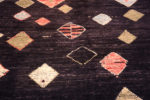 Texture of Bold Graphic Primitive Tribal Geometric Design Modern Room Size Area Rug 11362 by Nazmiyal Antique Rugs