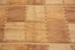 Texture of Modern High And Low Pile Contemporary Swedish Design Warm Tones Rug 72665 by Nazmiyal Antique Rugs