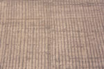 Texture of Cream Color Minimalist Design Modern Soft Wool Pile Modern Area Rug 11229 by Nazmiyal Antique Rugs