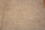 Texture of Solid Light Ivory Cream Color Modern Room Size Area Rug 11654 by Nazmiyal Antique Rugs