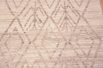 Texture of Tribal Beni Ourain Design Modern Contemporary Runner Rug 11160 by Nazmiyal Antique Rugs