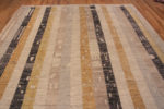 Top of Facinating Artistic Tribal Geometric Design Modern Contemporary Room Size Area Rug 11614 by Nazmiyal Antique Rugs