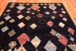 Top of Bold Graphic Primitive Tribal Geometric Design Modern Room Size Area Rug 11362 by Nazmiyal Antique Rugs