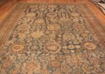 Top of Beautifully Decorative Large Size Light Blue Background Tribal Antique Persian Malayer Rug 49530 by Nazmiyal Antique Rugs