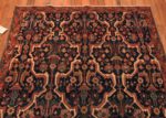 Top of Small Square Shape Antique Tribal Northwest Persian Area Rug 72563 by Nazmiyal Antique Rugs