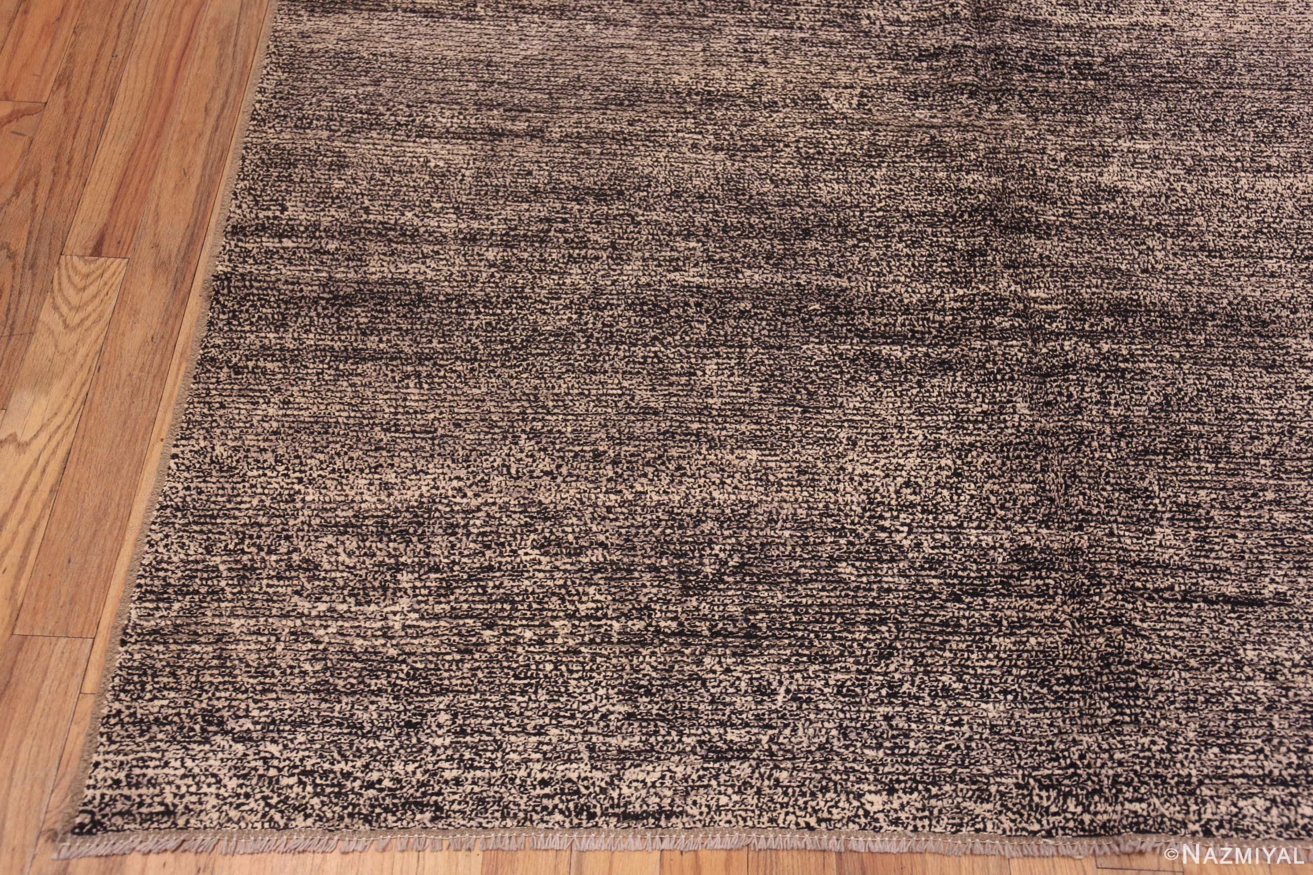 Salt and Pepper Modern Contemporary Area Rug 11274 Nazmiyal