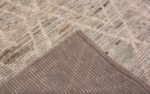 Weave of Grey Neutral Color Tribal Geometric Primitive Animal Pattern Modern Hallway Runner Rug 11152 by Nazmiyal Antique rugs