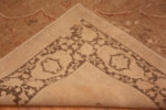 Weave of A Truly Remarkable Rare And Beautiful Soft Color Wool and Cotton Pile Fine Weave Antique Persian Tabriz Rug 72428 by Nazmiyal Antique Rugs