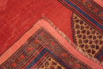 Weave of Small Rustic Tribal Minimalist Paisley Motif Antique Persian Bakshaish Rug 72554 by Nazmiyal Antique Rugs