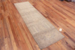 Whole View of Light Neutral Grey Color Khotan Pomegranate Design Modern Hallway Runner Rug 11212 by Nazmiyal Antique rugs