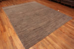 Whole View of Neutral Earthy Color Tribal Geometric Design Modern Room Size Area Rug 11520 by Nazmiyal Antique Rugs