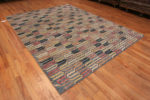 Whole View of Richly Colored Artistic Geometric Pattern Modern Room Size Area Rug 11521 by Nazmiyal Antique Rugs