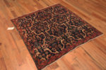 Whole View of Small Square Shape Antique Tribal Northwest Persian Area Rug 72563 by Nazmiyal Antique Rugs
