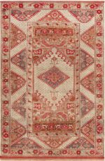 Antique Turkish Ghiordes Geometric Rug 72838 by Nazmiyal Antique Rugs