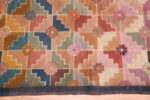 Border of Geometric Antique Chinese Art Deco Rug 71442 by Nazmiyal Antique Rugs
