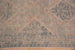 Border of Geometric Antique Persian Tabriz Runner Rug 72818 by Nazmiyal Antique Rugs