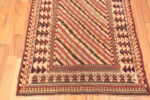 Bottom of Antique Caucasian Kuba Runner Rug 72803 by Nazmiyal Antique Rugs