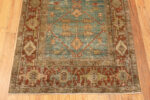 Bottom of Antique Malayer Persian Blue Background Runner Rug 72836 Bottom of Antique Malayer Persian Blue Background Runner Rug 72836 by Nazmiyal Antique Rugs