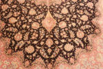 Close Up of Fine Luxurious Vintage Persian Silk Qum Room Size Rug 72751 by Nazmiyal Antique Rugs