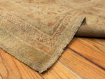 Corner Of Antique Turkish Oushak Carpet 71268 by Nazmiyal Antique Rugs