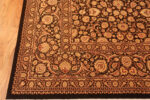 Corner of Fine Traditional Vintage Persian Silk Qum Luxury Rug 72758 by Nazmiyal Antique Rugs