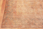 Corner of Gallery Size Antique Turkish Oushak Rug 72830 by Nazmiyal Antique Rugs
