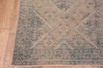 Corner of Geometric Antique Persian Tabriz Runner Rug 72818 by Nazmiyal Antique Rugs