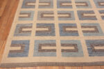 Corner of Geometric Modern Swedish Style Kilim Rug 72842 Corner of Geometric Modern Swedish Style Kilim Rug 72842 by Nazmiyal Antique Rugs