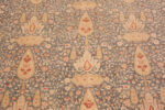 Details of Cypress Tree Design Antique Persian Tabriz Floral Rug 72834 by Nazmiyal Antique Rugs