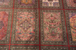 Details of Fine Floral Long Narrow Gallery Size Vintage Luxury Persian Silk Qum Rug 72744 by Nazmiyal Antique Rugs