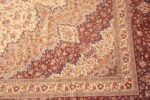 Details of Fine Room Size Vintage Persian Luxury Gonbad Design Silk Qum Rug 72759 by Nazmiyal Antique Rugs