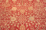 Details of Floral Antique Persian Tabriz Area Rug 72821 by Nazmiyal Antique Rugs