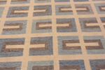 Details of Geometric Modern Swedish Style Kilim Rug 72842 Details of Geometric Modern Swedish Style Kilim Rug 72842 by Nazmiyal Antique Rugs