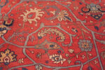 Details of Signed Antique Persian Serapi Area Rug 71770 by Nazmiyal Antique Rugs