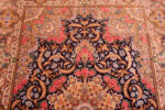 Details of Small Size Fine Weave Vintage Persian Silk Qum Luxury Rug 72763 by Nazmiyal Antique Rugs