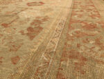 Field Of Antique Turkish Oushak Carpet 71268 by Nazmiyal Antique Rugs