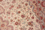 Florals of Fine Luxurious Floral Room Size Vintage Persian Silk Qum Rug 72745 by Nazmiyal Antique Rugs