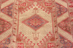 Medallion of Antique Turkish Ghiordes Geometric Rug 72838 by Nazmiyal Antique Rugs