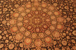 Medallion of Fine Traditional Vintage Persian Silk Qum Luxury Rug 72758 by Nazmiyal Antique Rugs