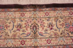 Signature of Fine Luxurious Purple Color Vintage Persian Silk Qum Rug 72753 by Nazmiyal Antique Rugs
