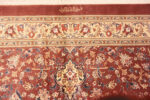 Signature of Fine Room Size Vintage Persian Luxury Gonbad Design Silk Qum Rug 72759 by Nazmiyal Antique Rugs