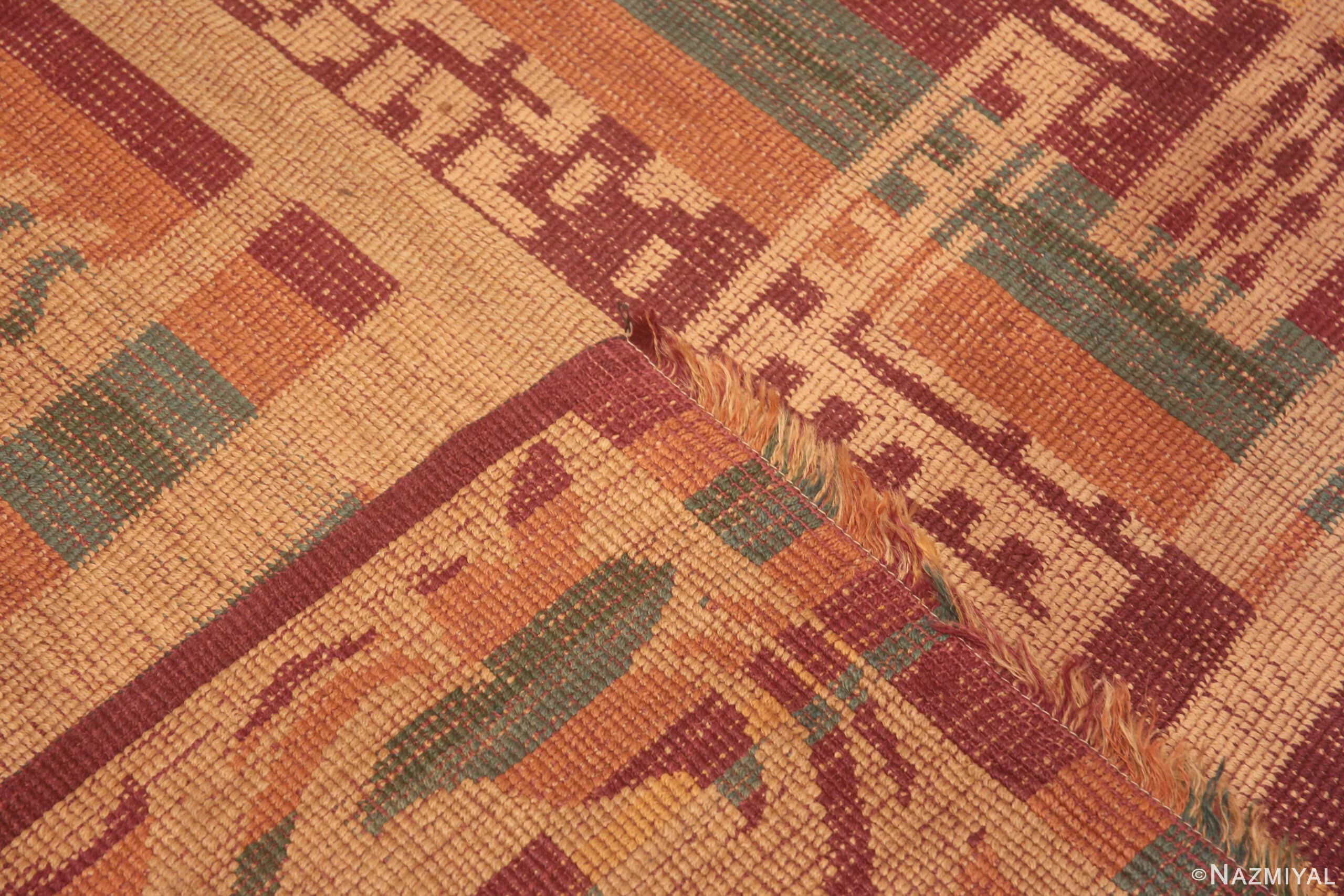 Urop Rugs Vintage Art Deco Kilim Rug From Europe 72828 Nazmiyal Rugs