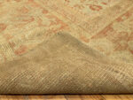 Weave Of Antique Turkish Oushak Carpet 71268 by Nazmiyal Antique Rugs