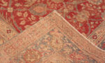 Weave of Floral Antique Persian Tabriz Area Rug 72821 by Nazmiyal Antique Rugs