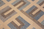 Weave of Geometric Modern Swedish Style Kilim Rug 72842 Weave of Geometric Modern Swedish Style Kilim Rug 72842 by Nazmiyal Antique Rugs