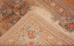 Weave of Luxurious Small Fine Floral Vintage Persian Silk Qum Rug 72781 by Nazmiyal Antique Rugs